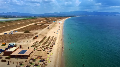 Plaża Agios Mamas, Chalkidiki