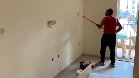 w 3 dni skończyliśmy malowanie mieszkania i naprawę bojlera